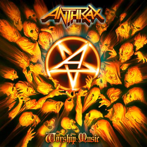 Anthrax mit Artwork zu Worship Music