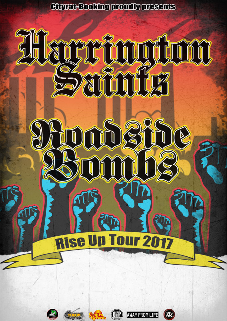 [btp präsentiert] Harrington Saints // Roadside Bombs – Euro Tour 2017